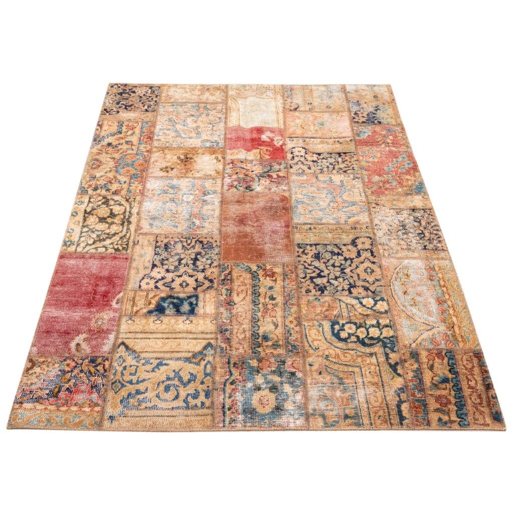 Three-meter hand-woven carpet collage from Si Persia, code 813006