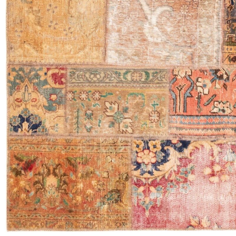 Four-meter handmade carpet collage of Si Persia, code 813010