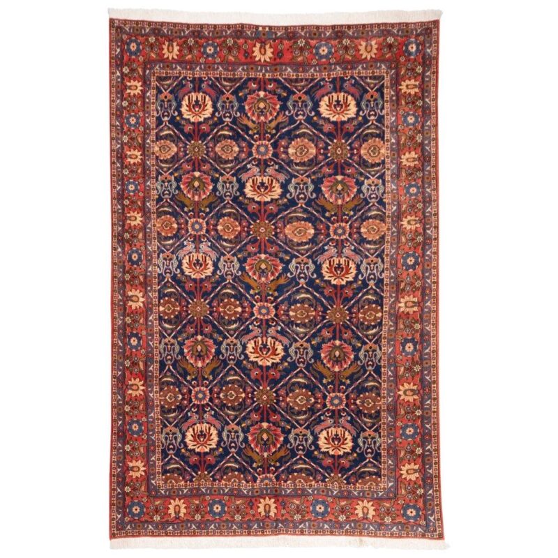 Old six-meter hand-woven carpet from Si Persia, code 126009