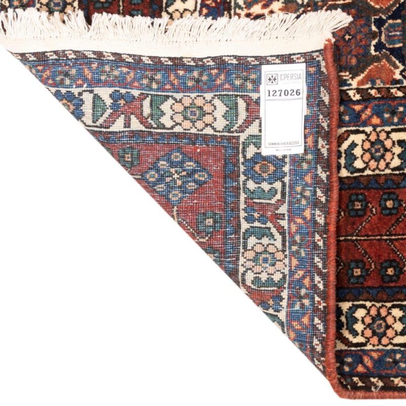 Old hand-woven five and a half meter Si Persian carpet, code 127026