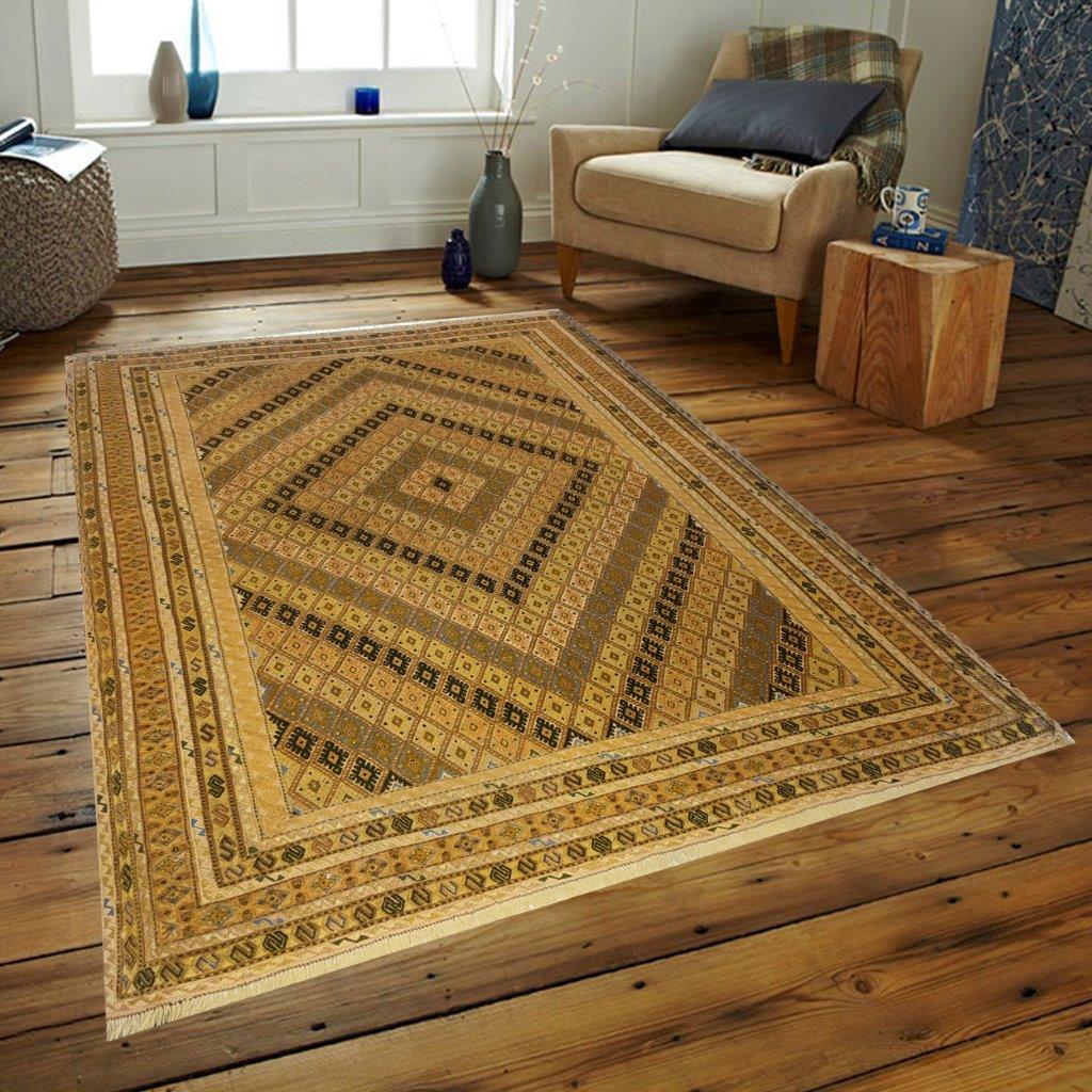 Three-meter hand-woven carpet, model Sirjan, code SH 4