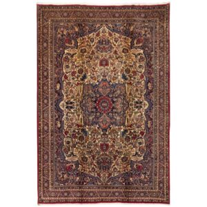 Old seven-meter hand-woven carpet of Persian code 187271