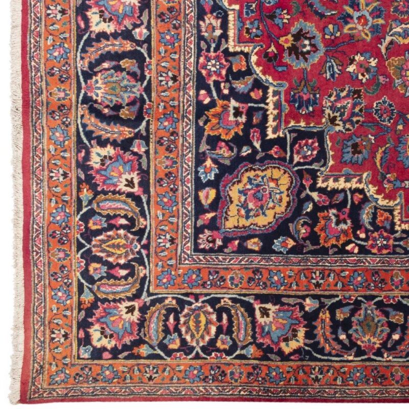 Old hand-woven carpet, eight and a half meters long, Persian code 187275