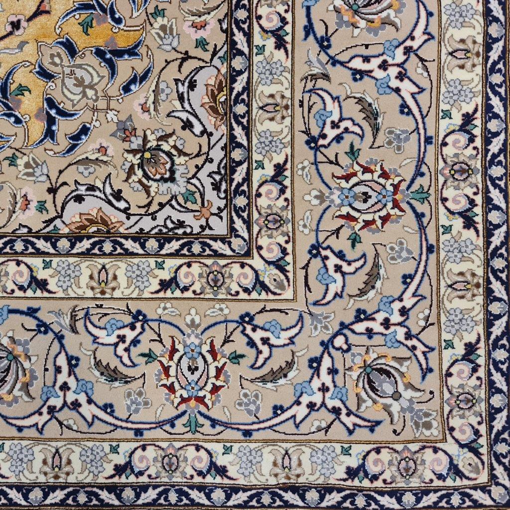 Three and a half meter hand-woven carpet of Isfahan Abtin code 1871