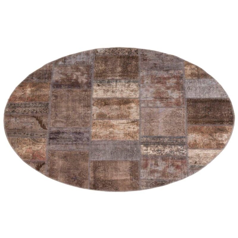 Collage of four-meter hand-woven Persian carpet, code 813013