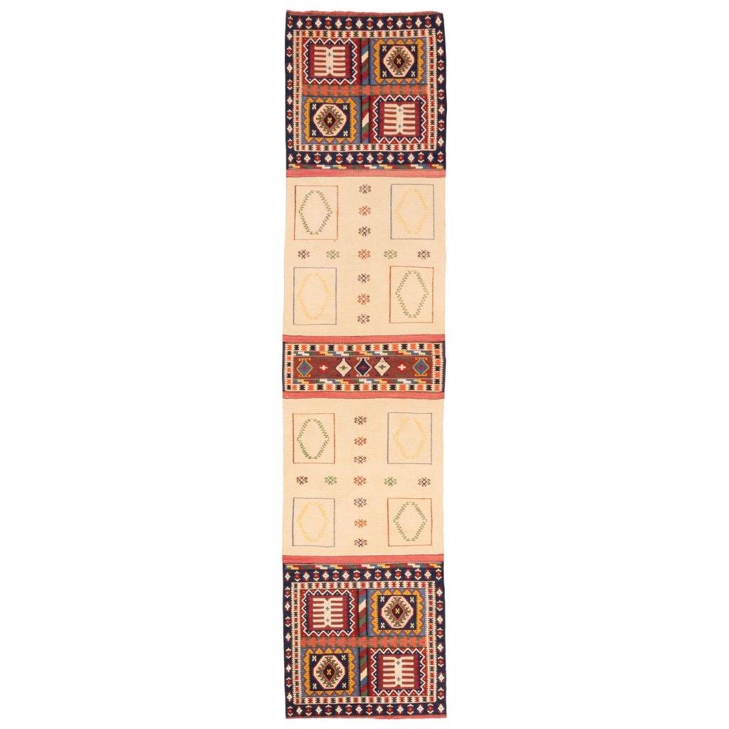 Two meter length hand-woven carpet from Persia, code 156098