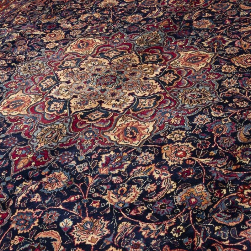 Old hand-woven carpet, 11 meters long, Persian code 187265
