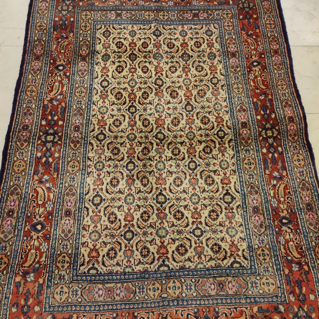 Old handmade one and a half meter carpet code 122