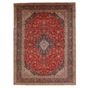 Old twelve-meter hand-woven carpet, Ardakan design, code 592579
