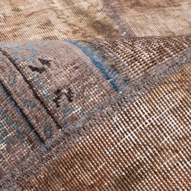Collage of four-meter hand-woven Persian carpet, code 813013
