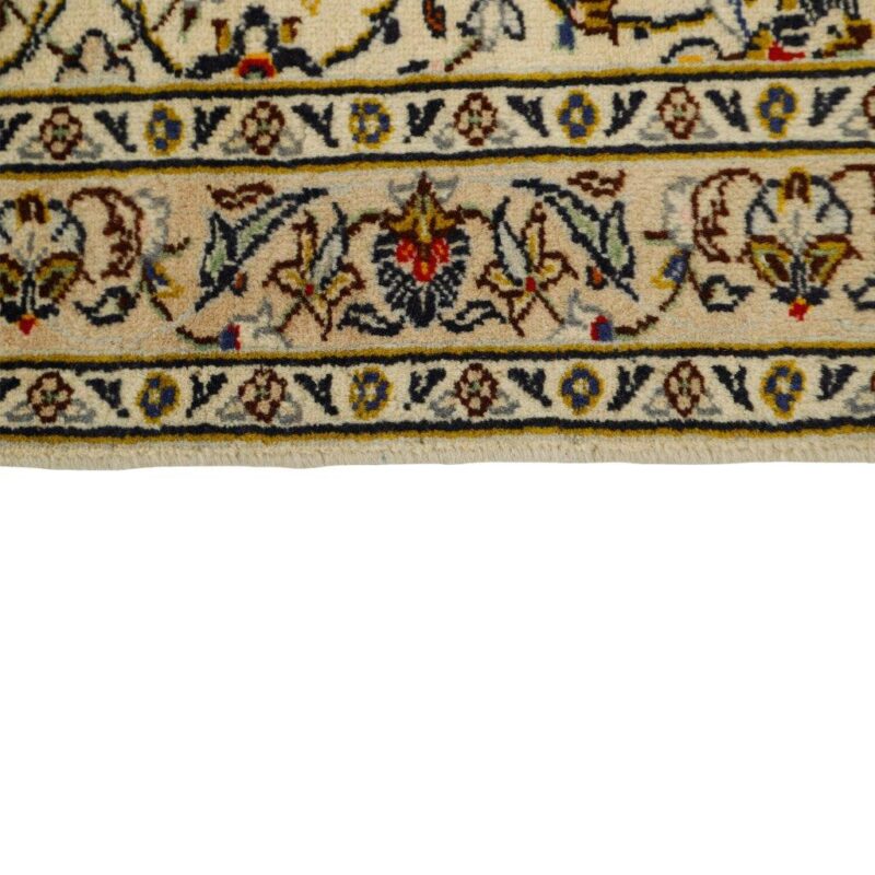 Old hand-woven 12 and a half meter carpet, Kashan design, code 589695