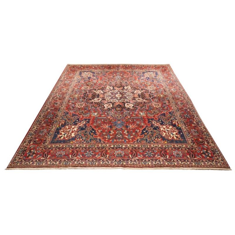 Old hand-woven carpet, 11 meters long, Persian code 187356