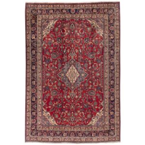 Old hand-woven six-and-a-half-meter C. Persian carpet, code 187312