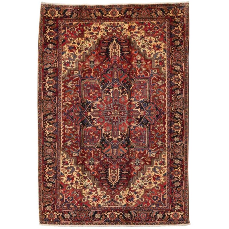 Old hand-woven eight-meter carpet from Si Persia, code 187344