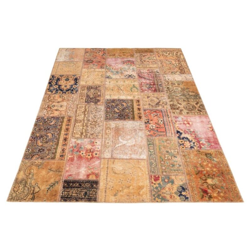 Four-meter handmade carpet collage of Si Persia, code 813010