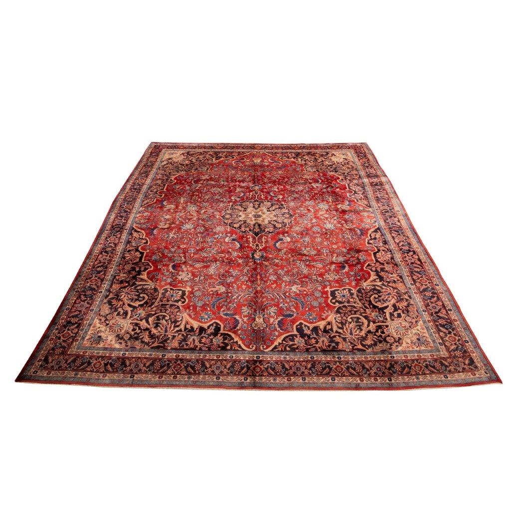 Old hand-woven ten and a half meter C. Persian carpet, code 102432