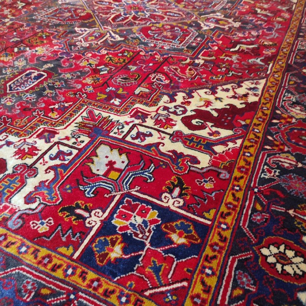Six-meter hand-woven carpet of Harris design, HA silk model