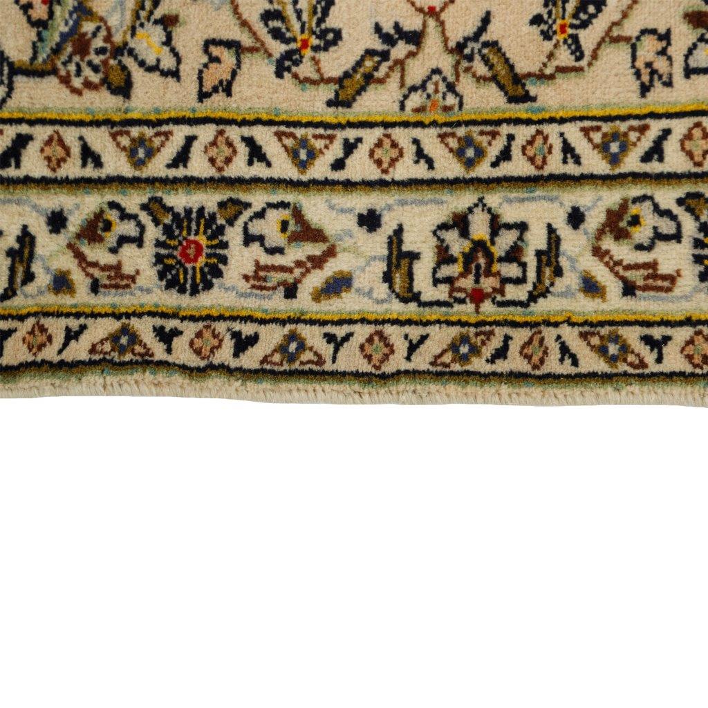 Old hand-woven nine-meter carpet, Kashan design, code 592306