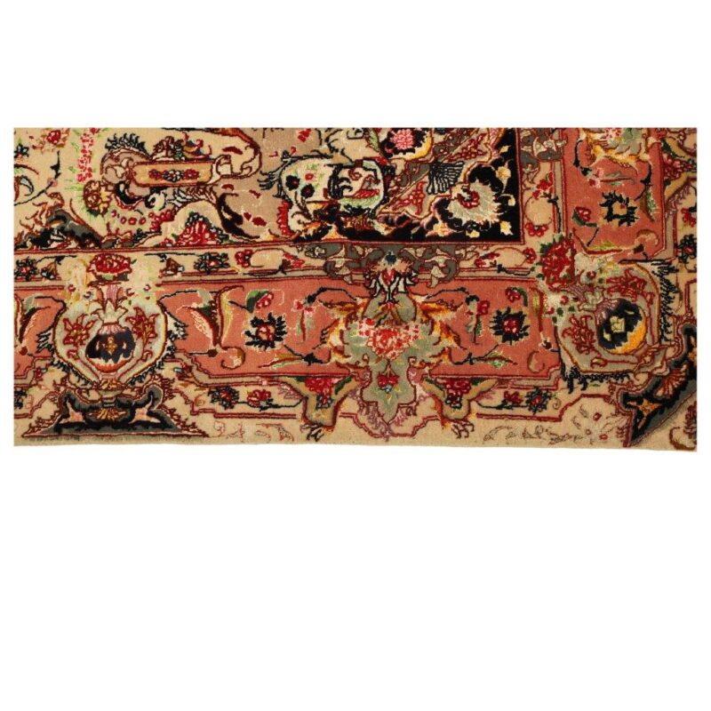 Three meter hand-woven carpet, Tabriz Iliati model, code 1000