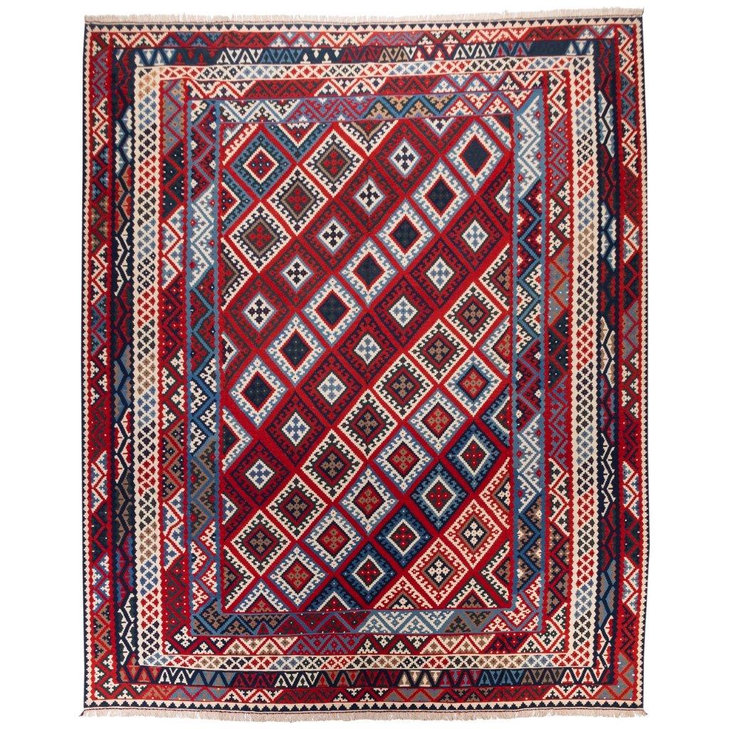 Nineteen-and-a-half-meter hand-woven carpet, Persian code 171672