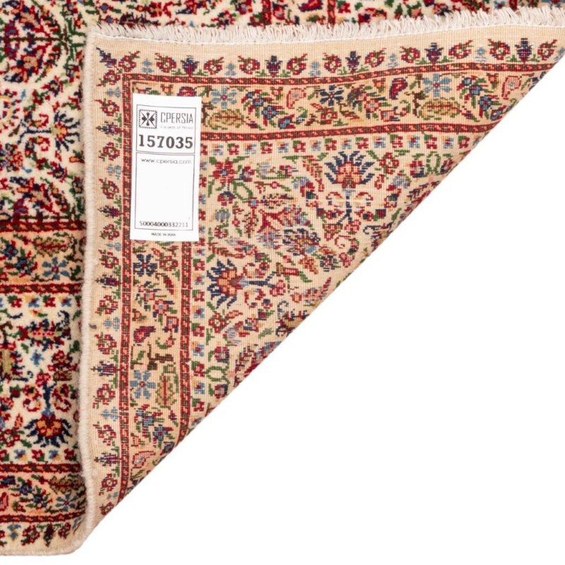 Three-meter old hand-woven carpet of Persian code 157035, one pair