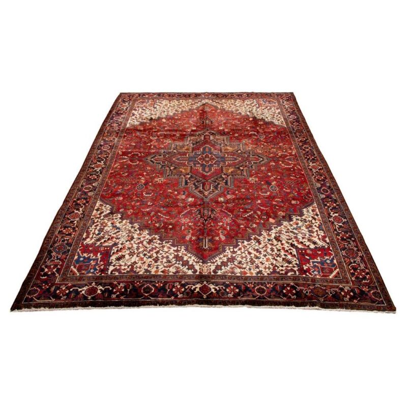 Old hand-woven carpet, 11 meters long, Persian code 156157