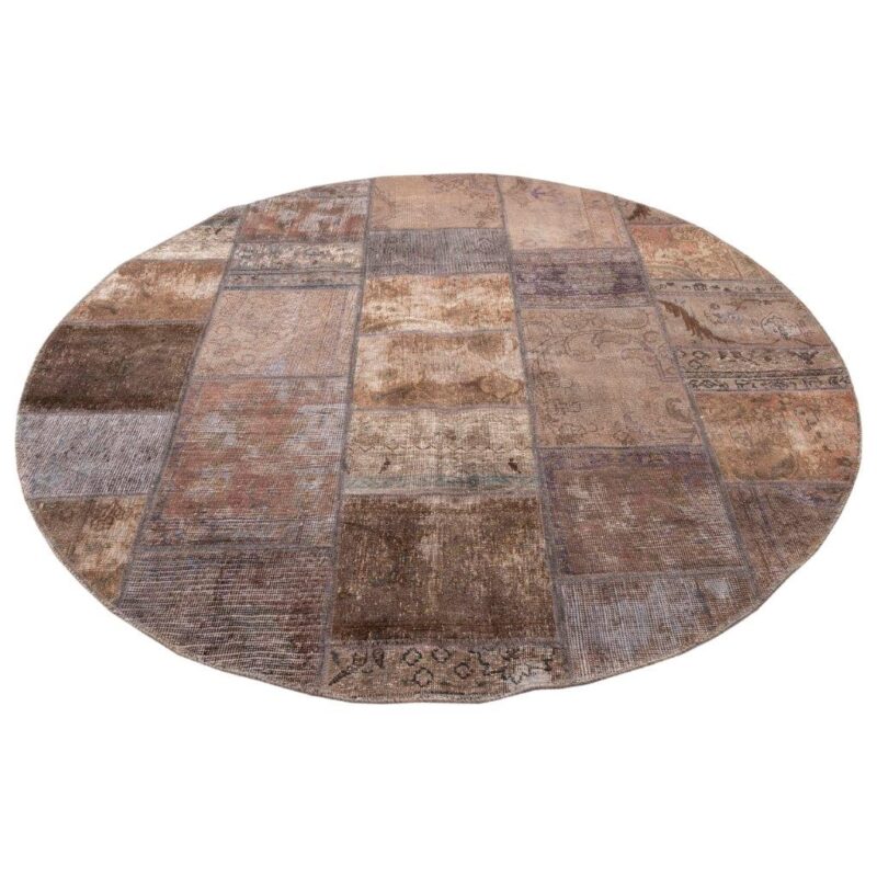 Collage of four-meter hand-woven Persian carpet, code 813013