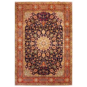Old hand-woven nine-meter Persian carpet code 705074