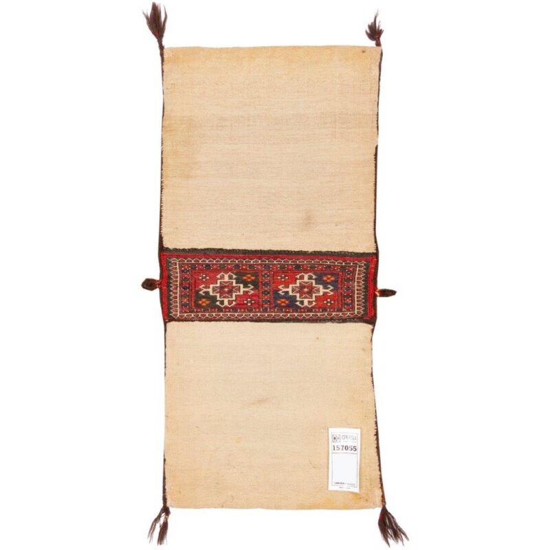 Old hand-woven khorjin, half meter long, Persian code 157055