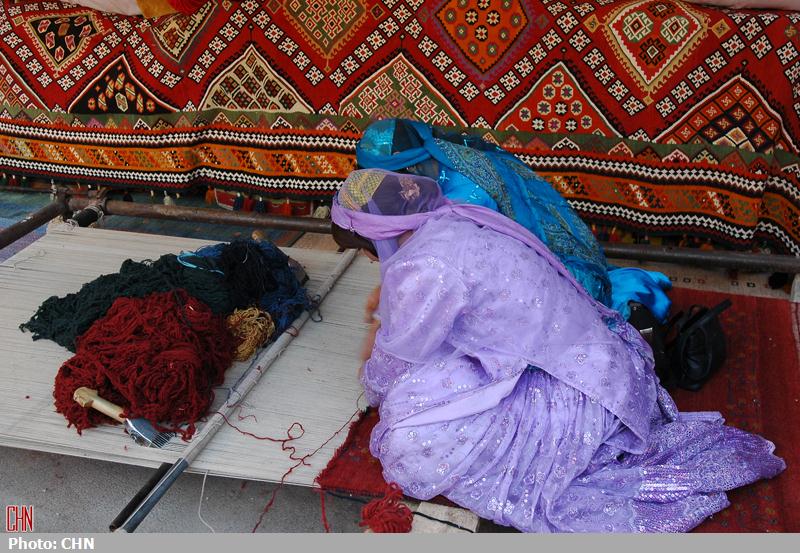 Iranian Nomadic Carpet Weaving