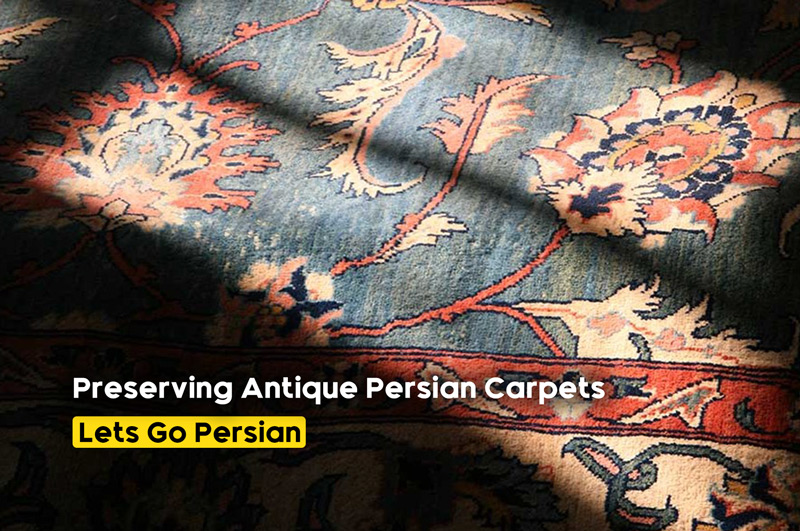 Preserving Antique Persian Carpets