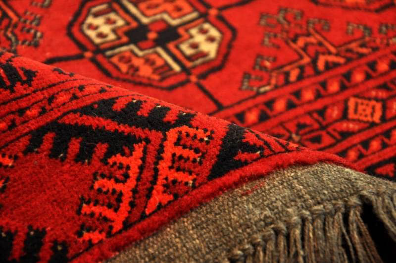 Turkmen Carpet Border
