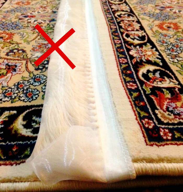 Avoid Taping the Fringes