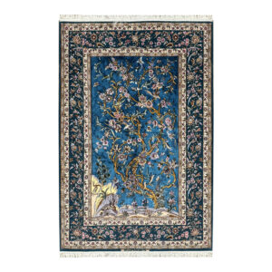 Three and a half meter handmade carpet, Isfahan Nasr model, code 1408