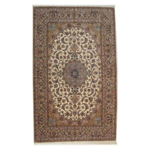 A pair of six-meter handmade carpets, Isfahan design, code 1104525