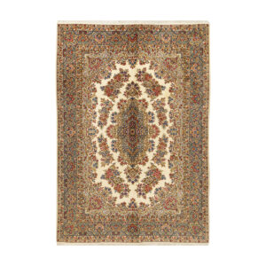 Six-meter handmade carpet, Kerman design, code 4.21.1147