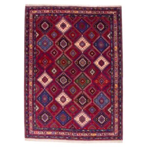 Handmade Yalmeh carpet, 9.5 meters, C Persia, code 179630, lacquered background
