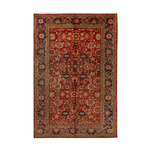 Six-meter handmade carpet, Nanj Malayer design, code 4.44.6405