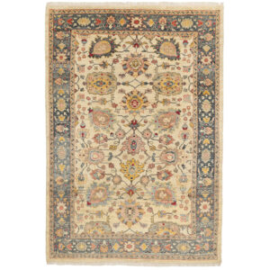Six-meter Mansouri handmade carpet, Sultanabad model, code 609202