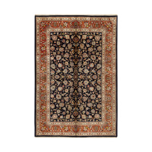 Six-meter handmade carpet, Khorasan design, code 4.58.283