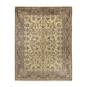 Seven-meter handmade carpet, Kerman design, code 4.41.3786