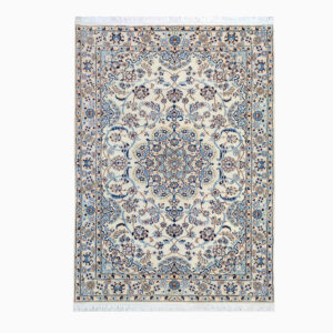 Three-meter handmade carpet, Nain design, silk model HA