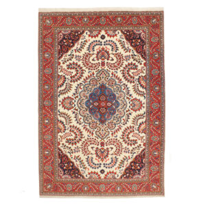 Eight and a half meter Mansouri handmade carpet, Saroog model, code 606448