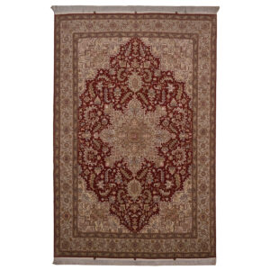 Harris 6-meter handmade carpet, code 1364, with onion background