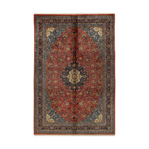 Six-meter handmade carpet, Zabol design, code 4.97.341